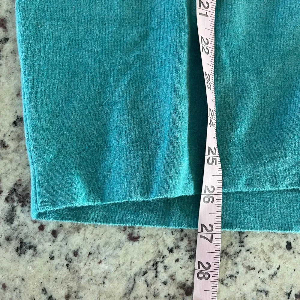 Peter Millar Sweater Vest Mens M Teal Green Crown Comfort‎ Golf Quarter Zip Mock